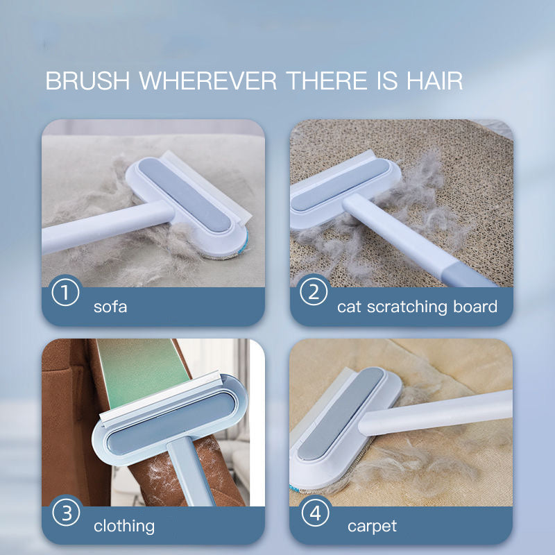 4-in-1 Pet Hair Removal Brush & Window Cleaner